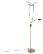 Lampada da terra moderna bronzo con LED e dimmer - Lexus