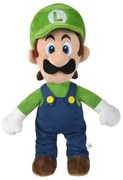 Peluche Super Mario Luigi Azzurro Verde 50 cm