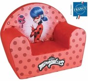 Poltrona per Bambini Fun House Lady Bug club 52 x 33 x 42 cm