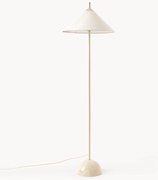 Lampada da terra con base in marmo Vica