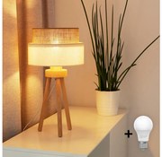 Brilagi - Lampada da tavolo LED BOHO STYLE 1xE27/15W/230V