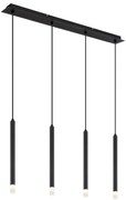 Globo 15629-4 - Lampadario a sospensione con filo BLAKE 4xG9/4W/230V nero