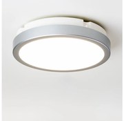 Brilagi - Plafoniera LED da bagno PERA 18W/230V diametro 22 cm IP65 argento
