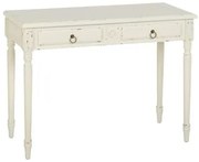 Console Bianco Legno di abete Legno MDF 100 x 45 x 76 cm