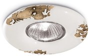 Spot Vintage Ceramica Bianca 1 Luce Gu10 11Cm