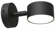 Applique da parete in acciaio SORA K1 GX53 orientabile nera Colore del corpo Nero