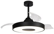 Ventilatore da soffitto Coin nero , D. 50 cm MANTRA