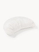Cuscino in bouclé a forma di croissant Francois