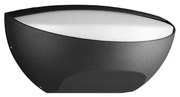 Lampada da parete esterno BULL - LED 13W 4000K protezione IP54 in alluminio Nero