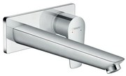 Rubinetto per lavabo getto laminare cristallino Talis E cromato lucido HANSGROHE H 11.2 cm