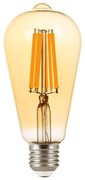 Lampadina LED FILAMENT ST64 E27/9W/230V 2,200K
