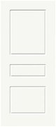 Pannello per porta d'ingresso P015 pellicolato pvc bianco L 92  x H 210.5 cm, Sp 6 mm apertura reversibile