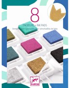 8 tamponi inchiostro con tappetino di pulizia - Chic