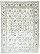 Tabriz Tappeto persiano 400x300 Beige (Iran) Annodato A Mano