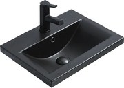 Mexen Emma lavandino da incasso nel piano 51 x 39 cm, nero opaco - 25055185