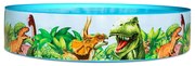 Bestway Piscina Rigida per Bambini PVC Dinosauri 183x38 cm +2 Anni Giardino 55022