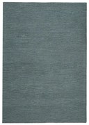 Tappeto blu polveroso in lana tessuto a mano 200x290 cm Harris Boucle – Flair Rugs