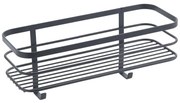 Mensola da parete nera per il bagno Origin - Metaltex