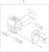 Kit Guscio Bli100 536566101 Originale Husqvarna