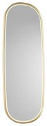 Specchio da bagno moderno oro con LED e dimmer touch - Geraldien
