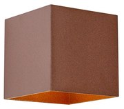 Applique da esterno marrone ruggine con LED IP65 solare - Charlene