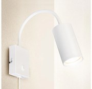 Brilagi - Lampada flessibile da muro SELE 1xGU10/30W/230V bianco