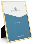 Cornice da appoggio/parete in metallo color oro 16x21 cm Decora - Zilverstad