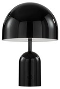 Tom Dixon - Bell Portable Lampada da Tavolo H28 Black Tom Dixon