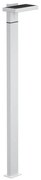 Paletto da giardino Solare Bianco 100cm con Sensore Mov. e Picchetto Colore  Bianco Naturale 4.000K