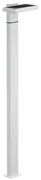 Paletto da giardino Solare Bianco 100cm con Sensore Mov. e Picchetto Colore  Bianco Naturale 4.000K