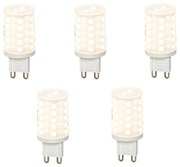 Set di 5 lampadine LED G9 Smart 2,5W 250 lm 2700K