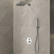 Kamalu - Set doccia con miscelatore monocomando rotella | INNER-CROMO