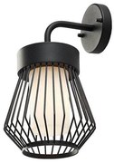 Lindby - Vajana Applique da Esterno Black/Opal White Lindby