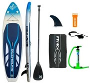 Tavola da Paddle Surf Gonfiabile con Accessori  Kohala Sunshine Bianco (305 x 81 x 12 cm)