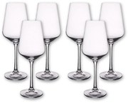 Set di bicchieri da vino 6 pz 250 ml Sandra – Orion
