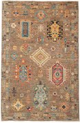 Samarkand Tappeto orientale 180 x 120 Grigio (Pakistan) Annodato A Mano