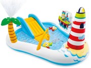 Intex - Piscina Gonfiabile Fishing Fun Play Center +3 Anni - cm.218x188x99h. - peso kg.4,35 (57162)