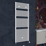 Termoarredo scaldasalviette bianco di design L 50x150 interasse 45 cm