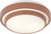 Plafoniera moderna Sienna con bianco 34cm IP44 - Walden