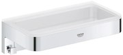 GROHE 41107000 - Mensola per doccia START CUBE 20 cm, cromo lucido