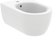 Bidet sospeso bianco seta blend curve IDEAL STANDARD L 35.5 x H 25 x P 54 cm