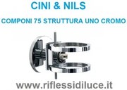 Cini &amp; nils componi 75 uno parete struttura cromata