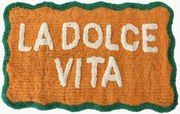 Tappeto da bagno in cotone La Dolce Vita