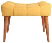 Pouf LUMI 40x58 cm giallo