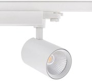 Faro LED per binario Trifase 35W  ang. 60° - Rosa per Banco Carni Colore Rosa Alimentare