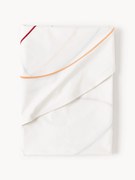 Tovaglia rotonda con ricamo astratto Sue