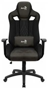 Sedia Gaming Aerocool EARL AeroSuede 180º Nero