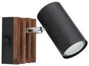 Globo 57909-1 - Faretto da parete KAYDEN 1xGU10/25W/230V nero