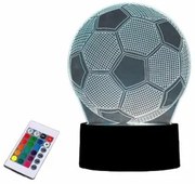 Lampada a LED iTotal Football 3D Multicolore