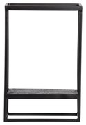 Supporto da parete in metallo nero 40x60 cm Febe - WOOOD